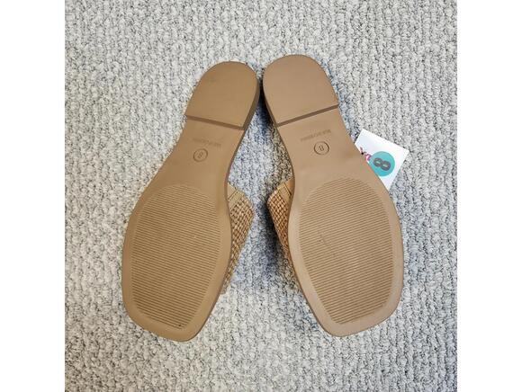 Steve Madden Daphnee Women's Slide Sandals with Woven Strap Size 8 MWT - Picture 5 of 9